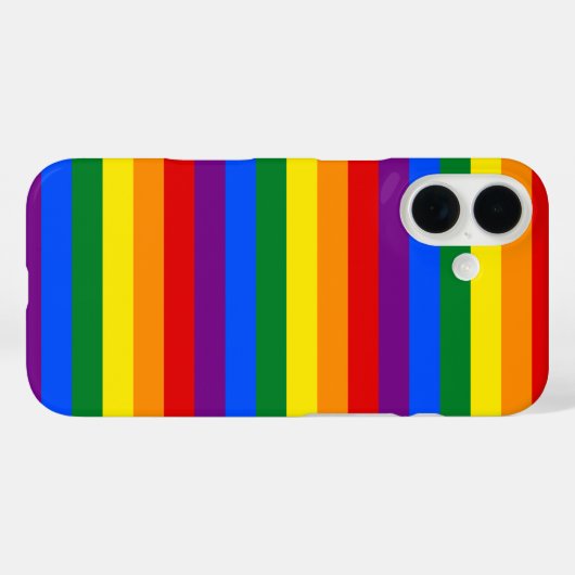 Rainbow Pride Case-Mate iPhone Hülle (Rückseite (Horizontal))