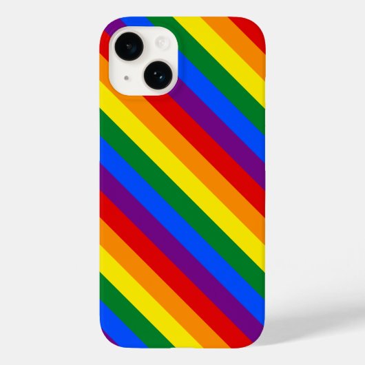 Rainbow Pride Case-Mate iPhone Hülle (Rückseite)