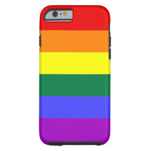 Rainbow-Pride Tough iPhone 6 Hülle