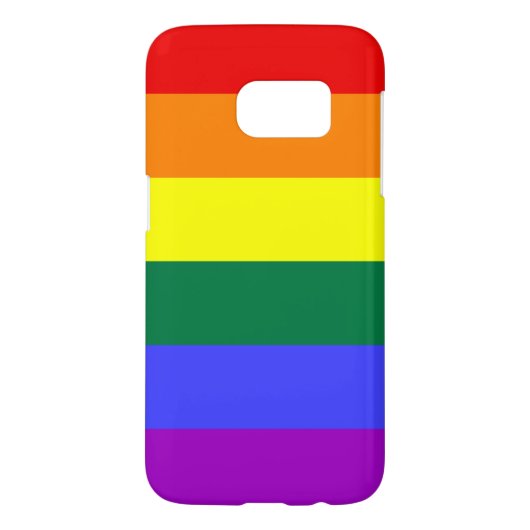 Rainbow Pride Case-Mate Samsung Galaxy Hülle (Rückseite)