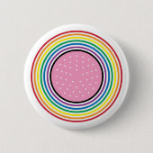 Rainbow Pride Circular Button - American Flag Insu (Vorderseite)