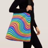 Rainbow Pride Cross bodyTote Bag. Tragetaschen Mit Langen Trägern (Von Nahem)