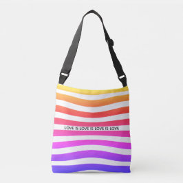 Rainbow Pride Crossbody Bag Tragetaschen Mit Langen Trägern