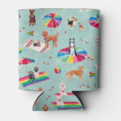 RAINBOW PRIDE DOG BEACH DOSENKÜHLER (Vorderseite)