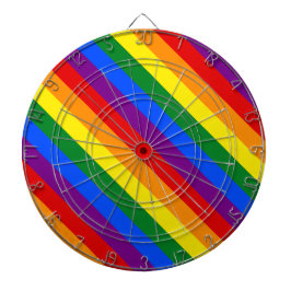 Rainbow Pride Equal Rights Diversity Inklusion Dartscheibe