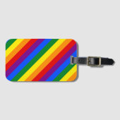 Rainbow Pride Equal Rights Diversity Inklusion Gepäckanhänger (Vorderseite (Horizontal))