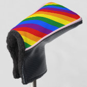 Rainbow Pride Equal Rights Diversity Inklusion Golf Headcover (3/4 Vorderseite)