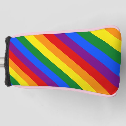 Rainbow Pride Equal Rights Diversity Inklusion Golf Headcover (Vorderseite)