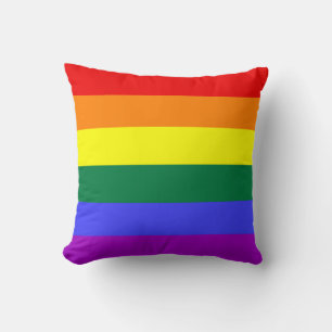 Rainbow Pride Flag American MoJo Pillow Kissen