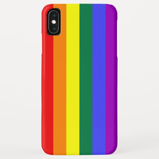 Rainbow-Pride-Flag Case-Mate iPhone Hülle (Rückseite)