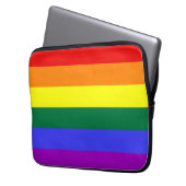 Rainbow Pride Flag Electronics Sleeve (Vorderseite Links)