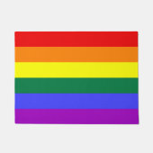 Rainbow-Pride-Flag Fußmatte (Vorderseite)