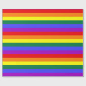 Rainbow-Pride-Flag Geschenkpapier (Flach)