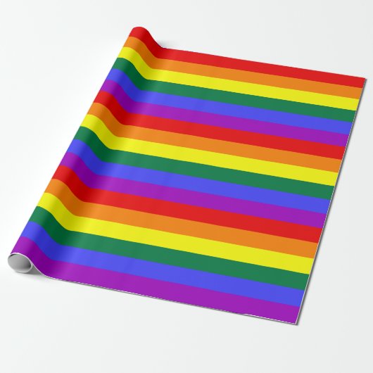 Rainbow-Pride-Flag Geschenkpapier (Ungerollt)