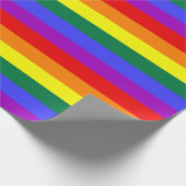 Rainbow-Pride-Flag Geschenkpapier (Ecke)