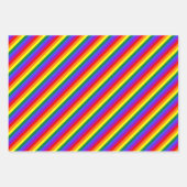 Rainbow-Pride-Flag Geschenkpapier Set (Vorderseite 3)