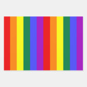 Rainbow-Pride-Flag Geschenkpapier Set (Vorderseite 2)
