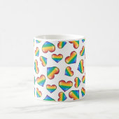 Rainbow Pride Flag Hörer Kaffee Tasse (Mittel)