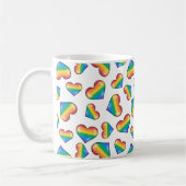 Rainbow Pride Flag Hörer Kaffee Tasse (Links)