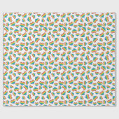 Rainbow Pride Flag Hörer Wrapping Paper Geschenkpapier (Flach)