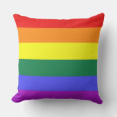 Rainbow-Pride-Flag Kissen (Vorderseite)