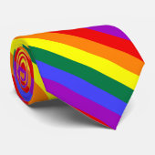 Rainbow-Pride-Flag Krawatte (Gerollt)