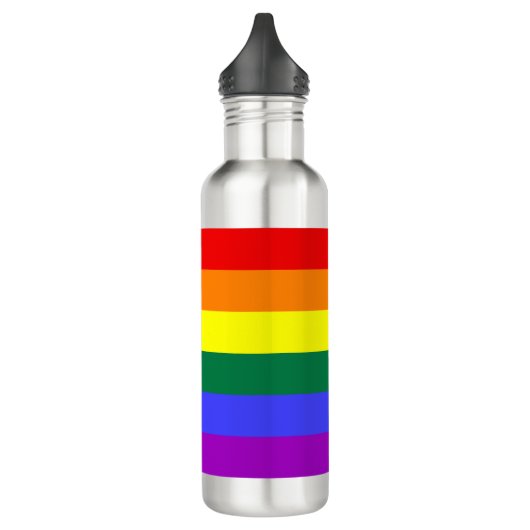 Rainbow Pride Flag Liberty Flasche Trinkflasche (Links)