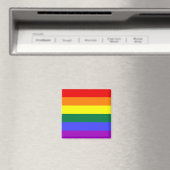 Rainbow Pride Flag Magnet (In Situ (Geschirrspüler))
