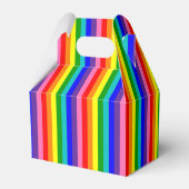Rainbow-Pride-Flag mit vertikalem Acht-Streifen Geschenkschachtel (Rückseite)