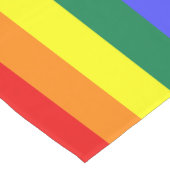 Rainbow-Pride-Flag Mittelgroßer Tischläufer (Ecke)