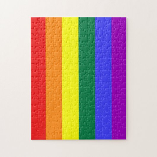 Rainbow Pride Flag Puzzle (Vertikal)