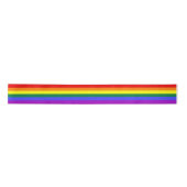 Rainbow-Pride-Flag Satinband (Vorderseite)