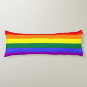 Rainbow-Pride-Flag Seitenschläferkissen (Vorderseite)