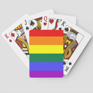 Rainbow-Pride-Flag Spielkarten