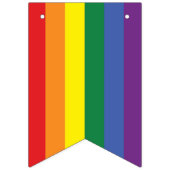 Rainbow-Pride-Flag Wimpelkette (Erste Fahne)