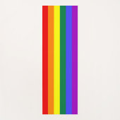 Rainbow-Pride-Flag Yogamatte (Vorderseite)