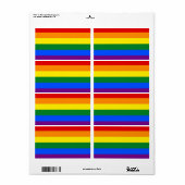 Rainbow-Pride-Flagge (Vorne)