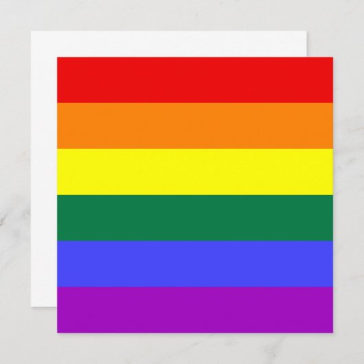 Rainbow-Pride-Flagge (Vorne/Hinten)