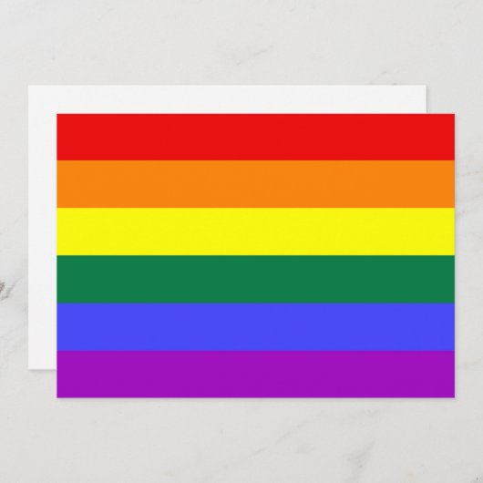 Rainbow-Pride-Flagge (Vorne/Hinten)