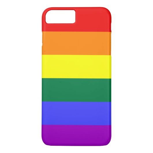 Rainbow-Pride-Flagge Case-Mate iPhone Hülle (Rückseite)