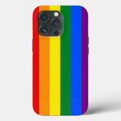 Rainbow-Pride-Flagge Case-Mate iPhone Hülle (Rückseite)