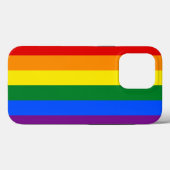 Rainbow-Pride-Flagge Case-Mate iPhone Hülle (Rückseite (Horizontal))