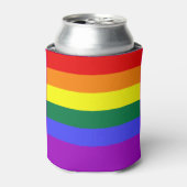 Rainbow-Pride-Flagge Dosenkühler (Kanne Vorderseite)