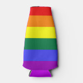 Rainbow-Pride-Flagge Flaschenkühler (Vorderseite)