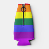 Rainbow-Pride-Flagge Flaschenkühler (Rückseite)