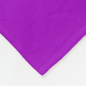 Rainbow-Pride-Flagge Fleecedecke (Ecke)