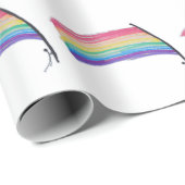Rainbow-Pride-Flagge Geschenkpapier (Rolleneckpunkt)