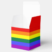 Rainbow-Pride-Flagge Geschenkschachtel (Geöffnet)