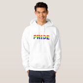 Rainbow-Pride-Flagge Hoodie (Vorne ganz)