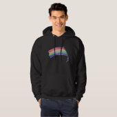 Rainbow-Pride-Flagge Hoodie (Vorne ganz)